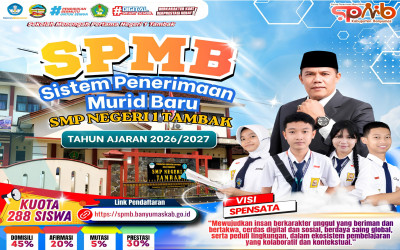 SMP Negeri 1 Tambak Sukses Melaksanakan Rangkaian Seleksi Penerimaan Murid Baru Tahun 2026